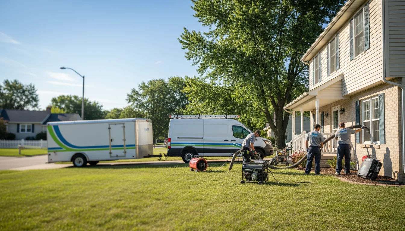 Flooded Basement Restoration And Cleanup With Repair in Marion, NY near me